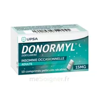 Donormyl 15 Mg Comprimés Pelliculés Sécables T/10 à Sarrebourg
