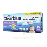Clearblue Test D'ovulation 2 Hormones B/10 à Sarrebourg