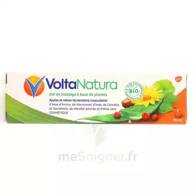 Voltanatura Gel De Massage Plantes Bio T/50ml à Sarrebourg