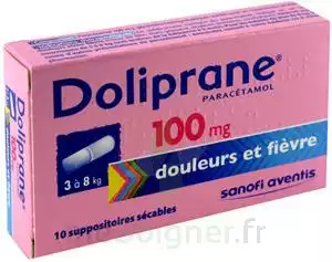 Doliprane 100 Mg Suppositoires Sécables 2plq/5 (10) à Sarrebourg