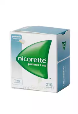 Nicorette 2 Mg Gom à Mâcher Médic Sans Sucre Plq/210gom à Sarrebourg