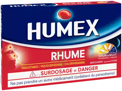 Humex Rhume Comprimés Et Gélules Plq/16 à Sarrebourg