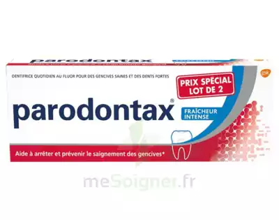 Parodontax Fraicheur Intense Lot 2*75ml à Sarrebourg