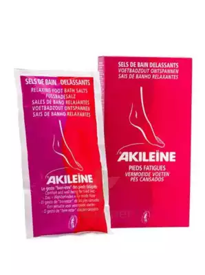 Akileine Soins Rouges Sels De Bain DÉlassant 2sach/150g à Sarrebourg
