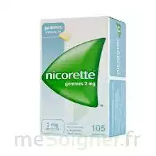 Nicorette 2 Mg Gom à Mâcher Médic Sans Sucre Plq/105gom à Sarrebourg