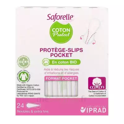 Saforelle Coton Protect Protège-slip Pocket B/24 à Sarrebourg
