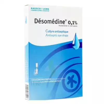 Desomedine 0,1 % Collyre Sol 10fl/0,6ml à Sarrebourg